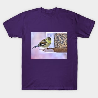 Goldfinch at Feeder No.3 T-Shirt